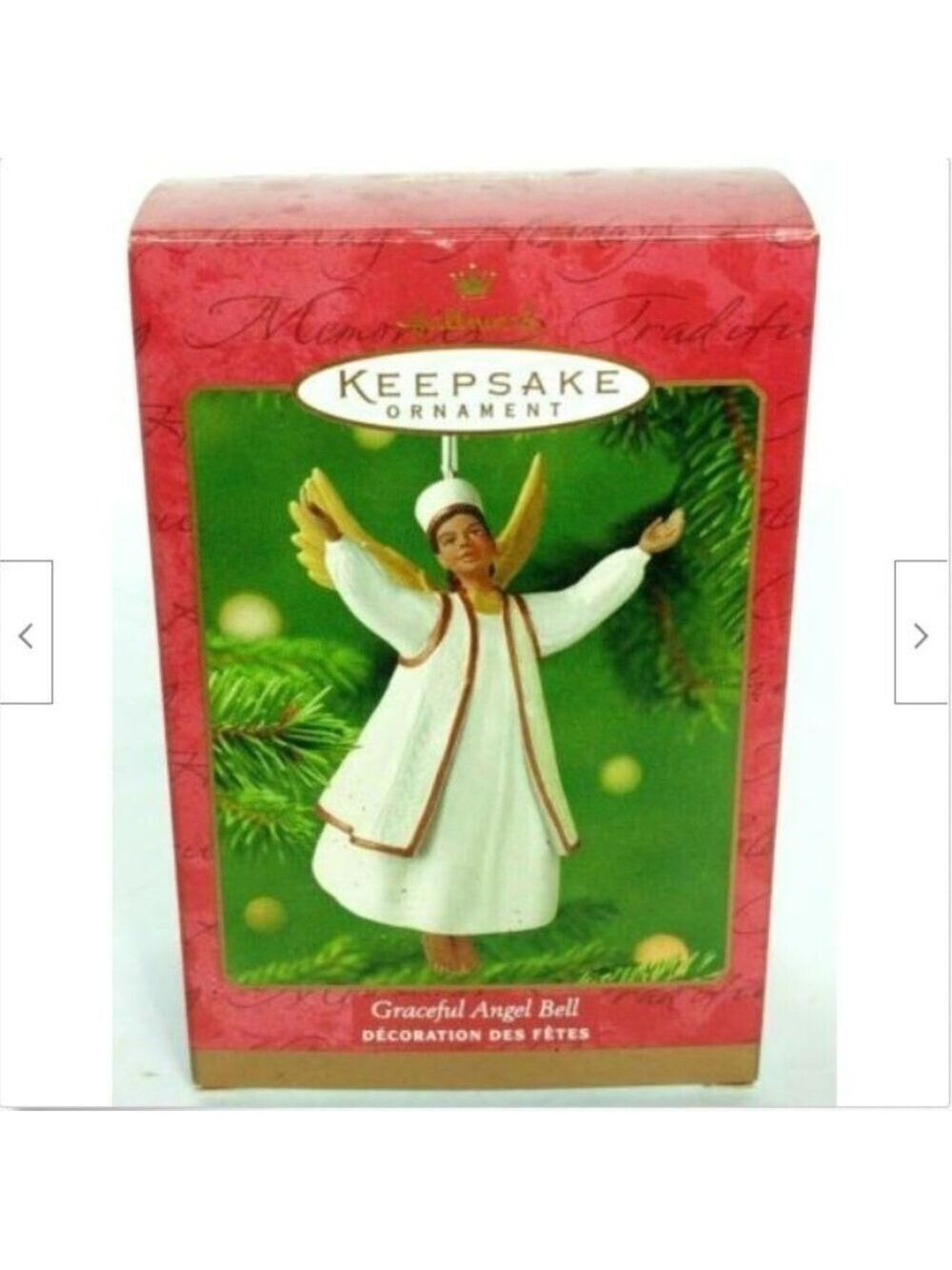 Hallmark Keepsake Angel Christmas Ornament Large 2001